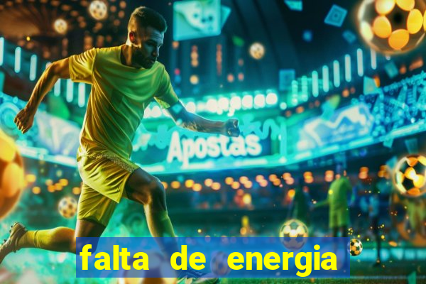 falta de energia em caucaia